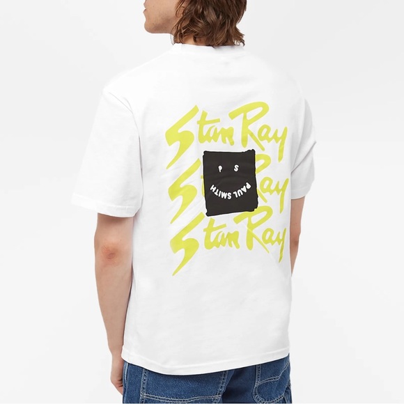 Paul Smith x Stan Ray Patch Pocket Tee, XS - Picture 8 of 11